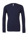Heren T-shirt Lange Mouw Bella 3501 Navy